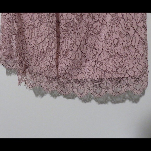 Rebecca Minkoff Blouse Jasmine Light Pink Lace Off Shoulder Spring Small Top - Picture 3 of 9